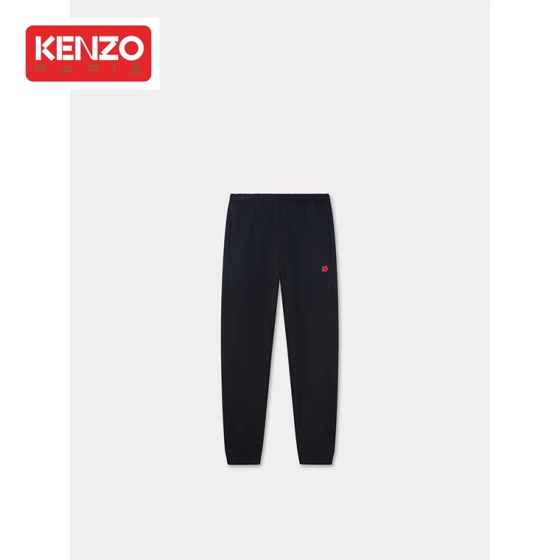 KENZO24高能感早秋新品男士海棠花图案经典休闲长裤