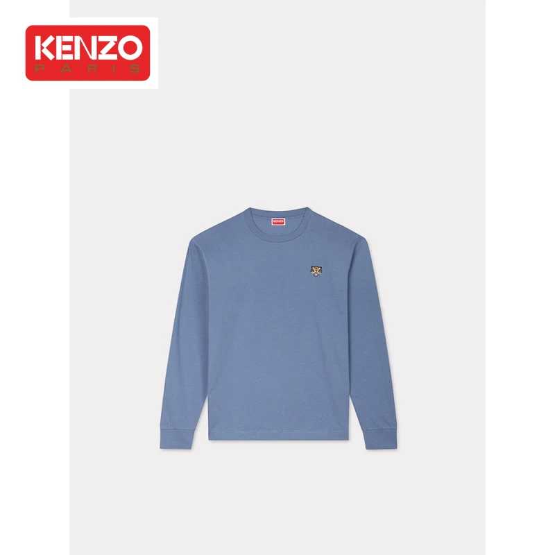 KENZO24早秋新品 中性男女同款老虎经典版型休闲套头长袖T恤简约