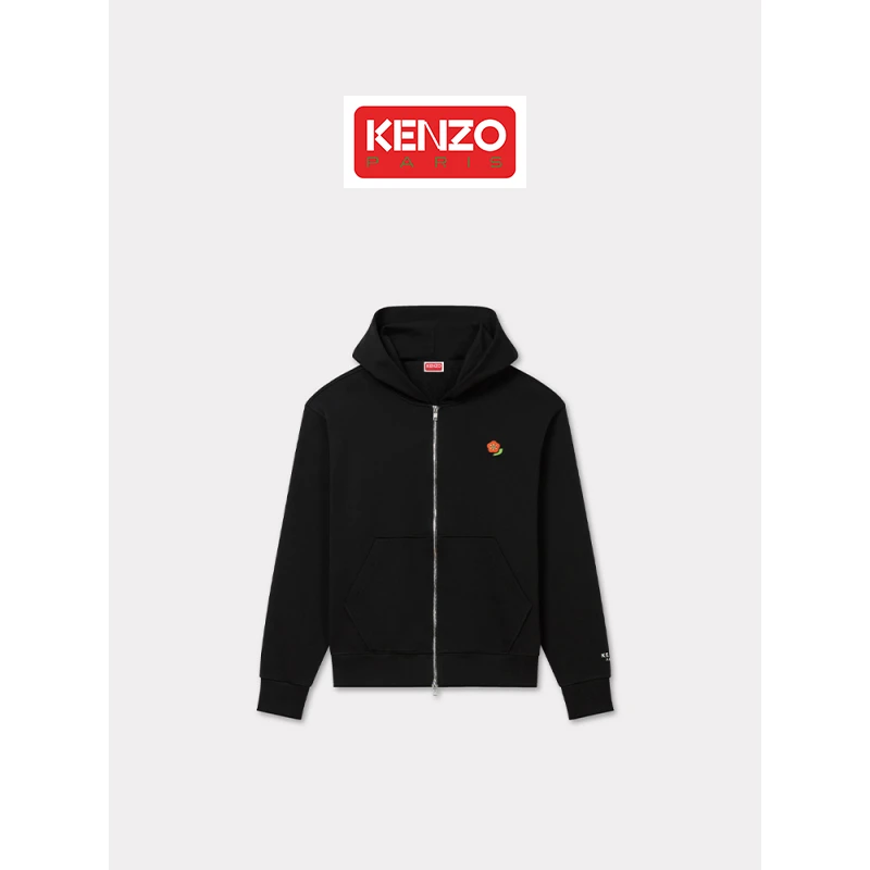 KENZO 25春夏新品POP BOKE波普海棠花男士经典卫衣