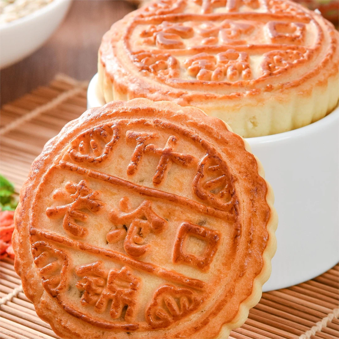 【老沧口】传统正宗老什锦月饼125g*6中秋经典手工怀旧匠心产品制作