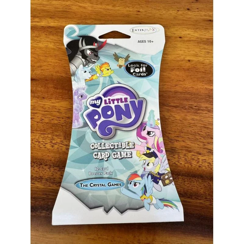 小马宝莉美版CCG水晶挂包游戏（直播间代拆收藏盲盒卡牌）