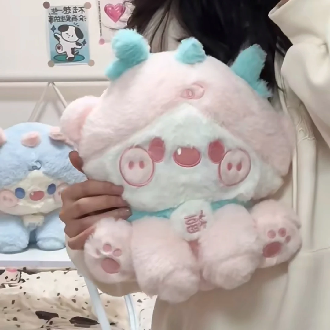 logo公仔2024年龙年毛绒玩具年会新年孩子礼物玩偶生肖龙娃娃可爱