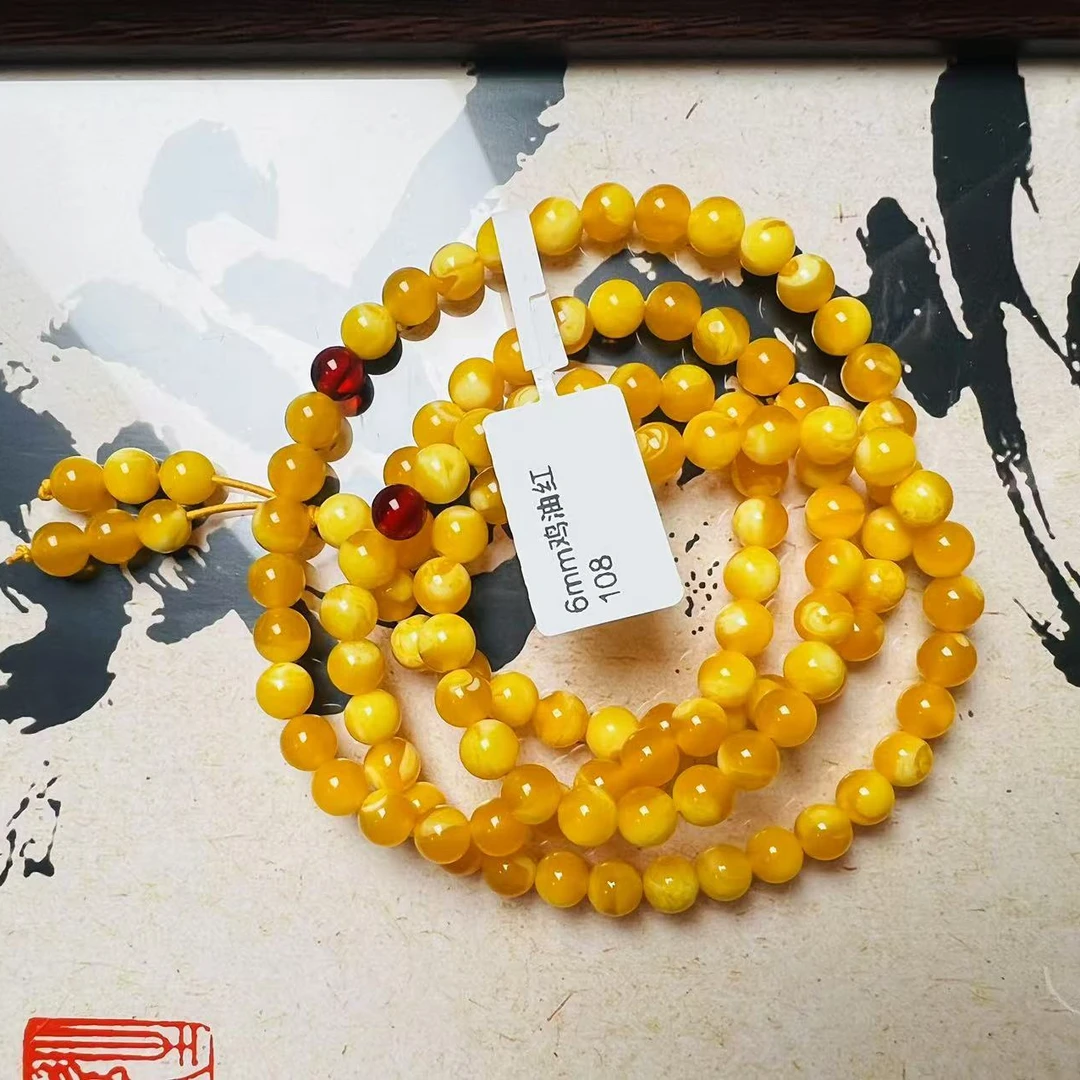 W036古巴新蜜6mm鸡油红108