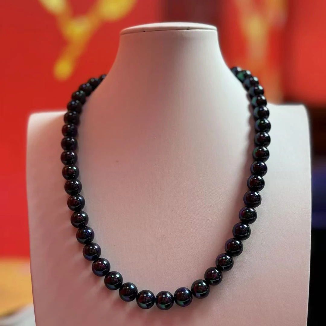 SS轻奢圆珠炫彩项链Z39