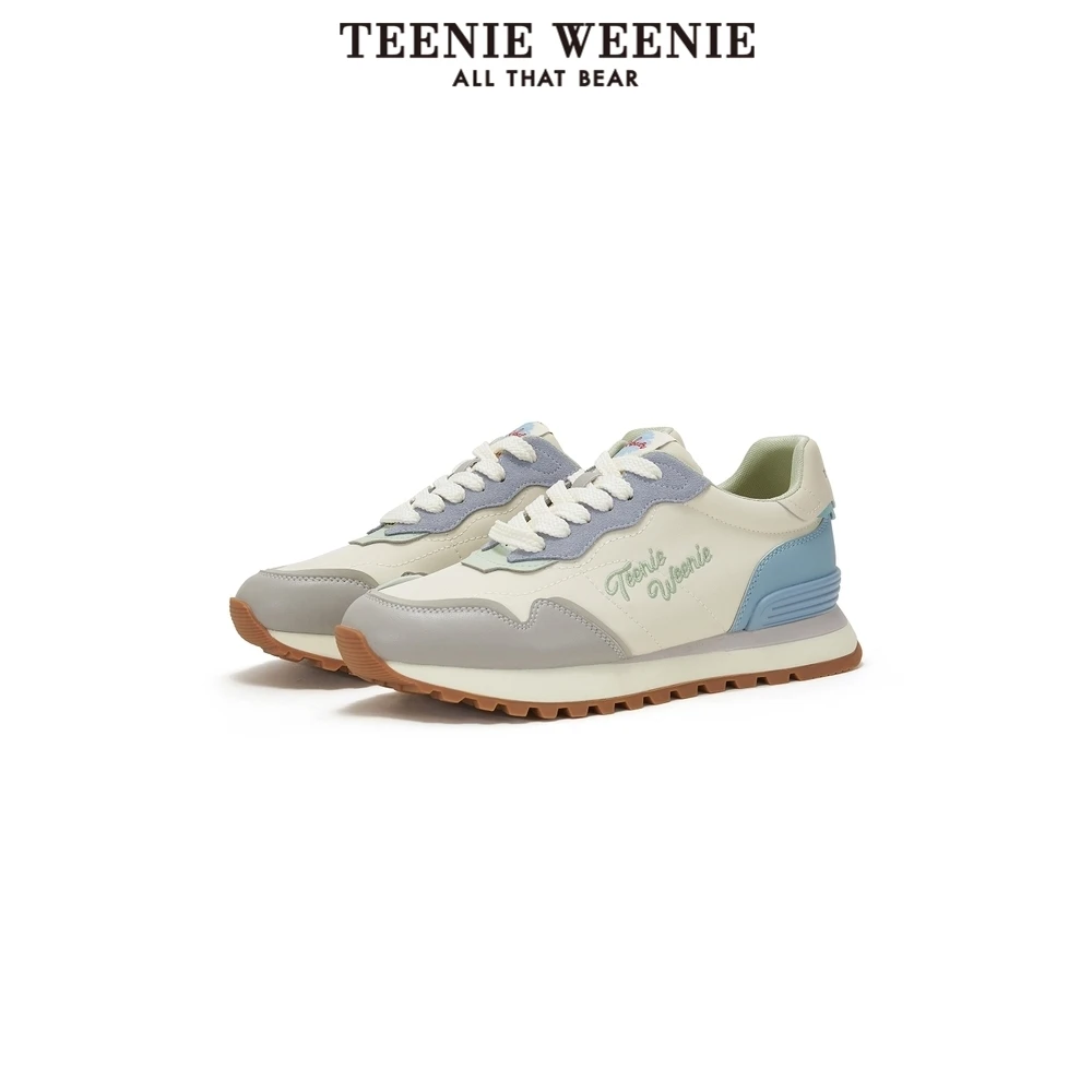 TeenieWeenie24新款马卡龙色系阿甘鞋运动鞋时尚女鞋TTAP24S406D