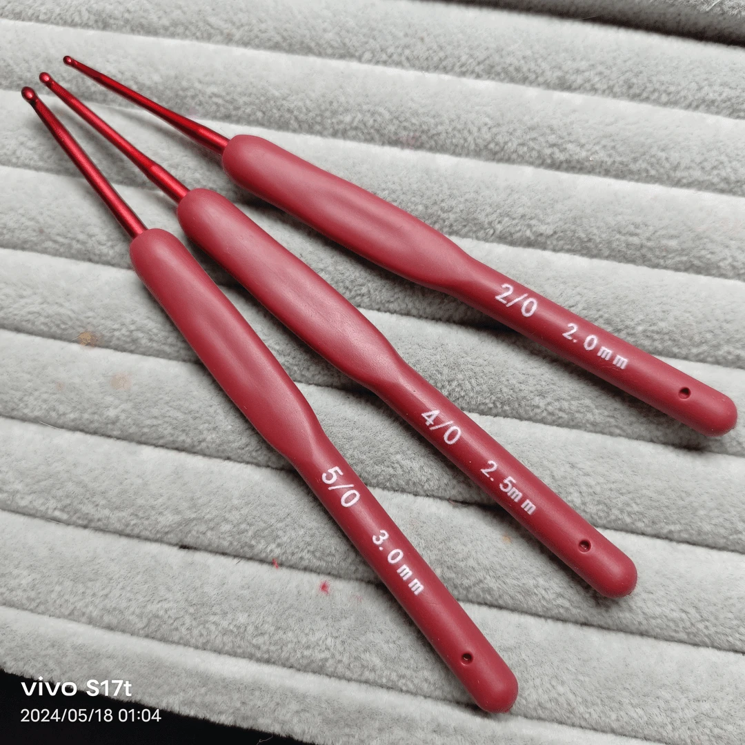 手工编绳专用钩针一套三个