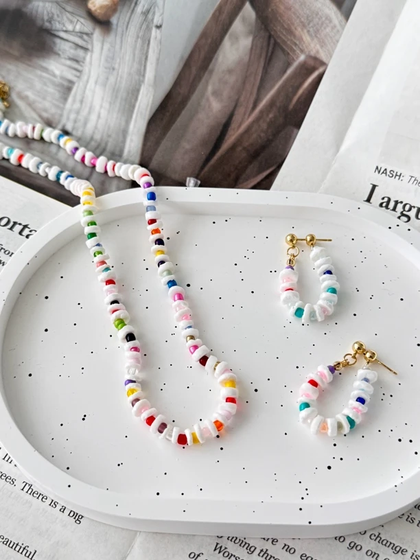 铜合金石英石项链 绝美！没有形容词!项链手工小众ins设计感