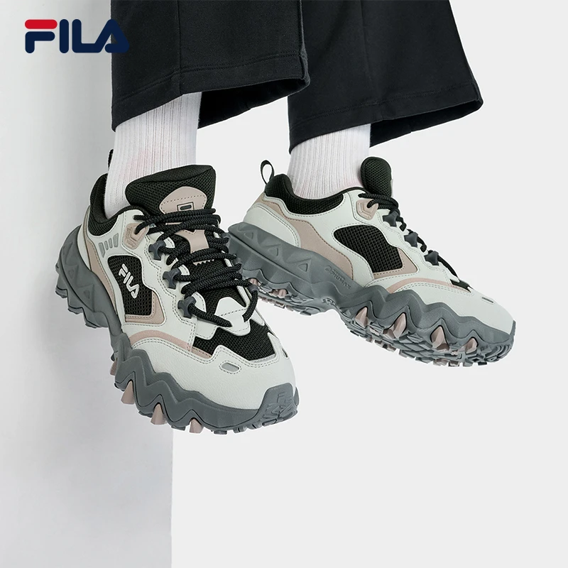 FILA斐乐情侣鞋女款鞋子欧克漫3代老爹鞋运动休闲鞋M/F12W332105F