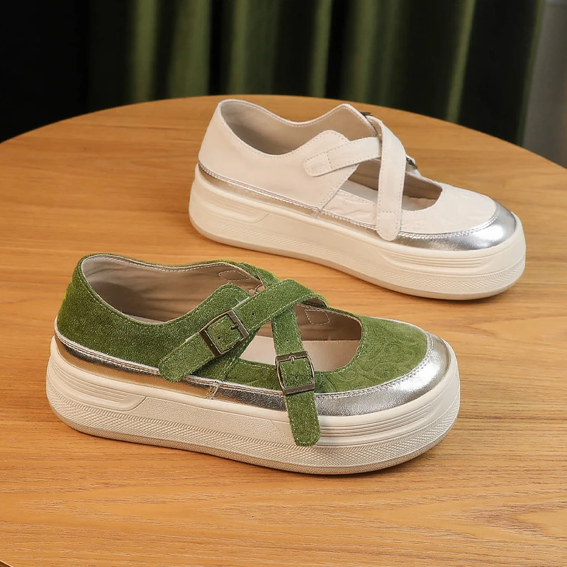 【现货】XS2230休闲凉鞋女【33-41码】4cm平底单鞋直播2024春夏季