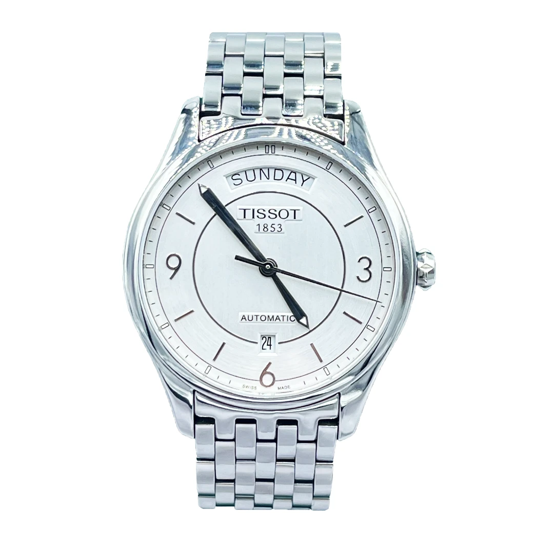 99新 Tissot/天梭 尖货男士腕表/唯意钢带款/T038.430./39表盘