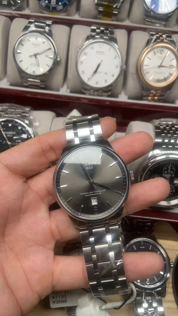 99新 Tissot/天梭 尖货男表/杜鲁尔/T099.407.16.447.00