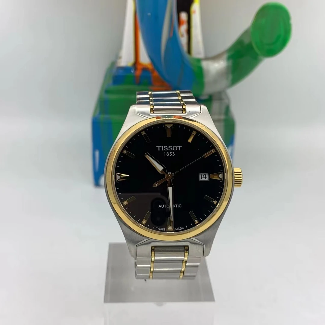 99新 Tissot/天梭 尖货男表/天梭天博钢带/39mm