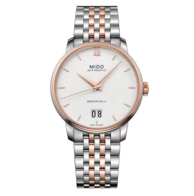 99新 Mido/美度 差价链接/贝伦赛丽大日历/男士腕表