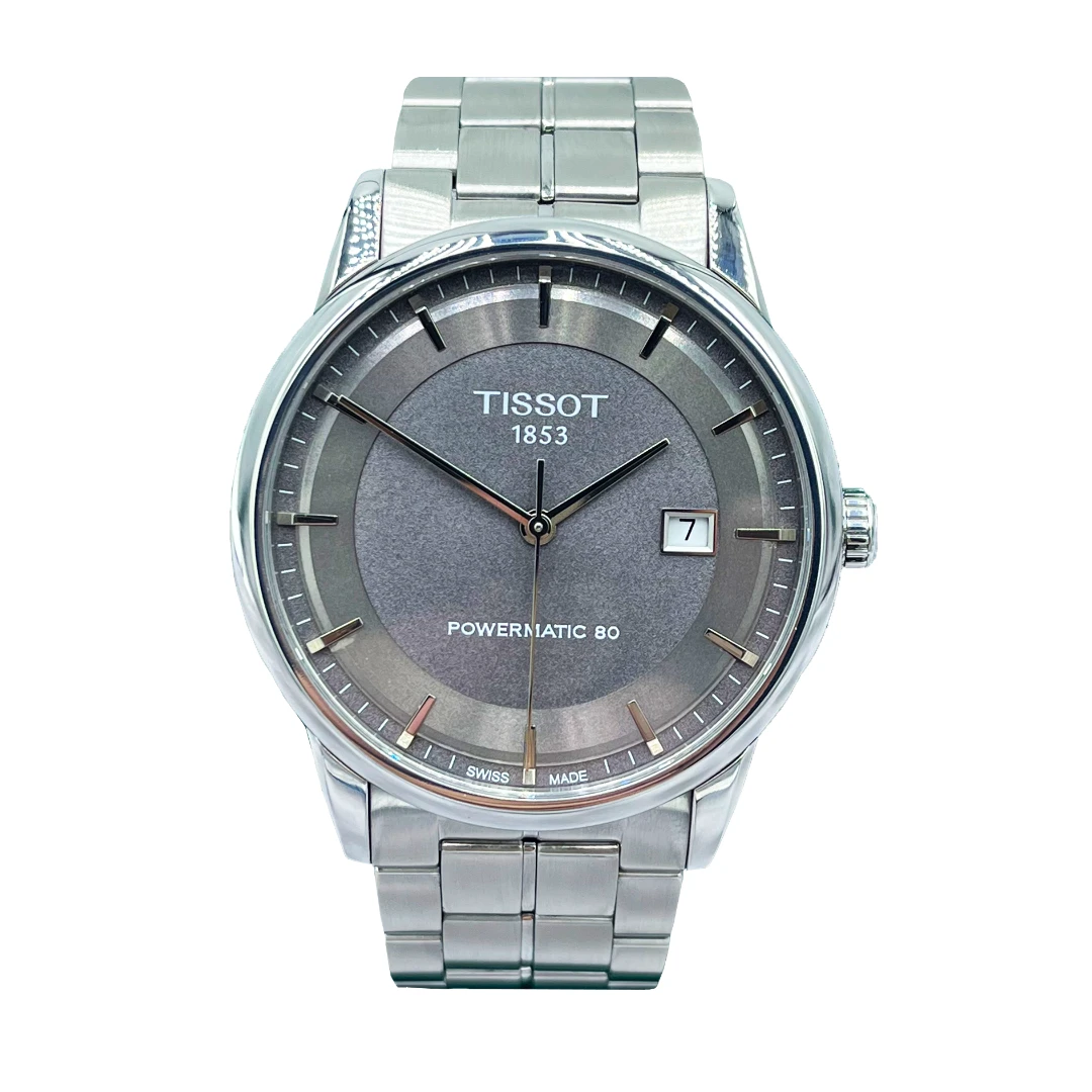 99新 Tissot/天梭 男士腕表豪致钢带经典款/男款名表时尚
