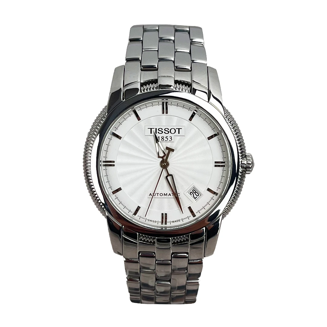 95新 Tissot/天梭 尖货名品/白盘钢带款宝环/39mm
