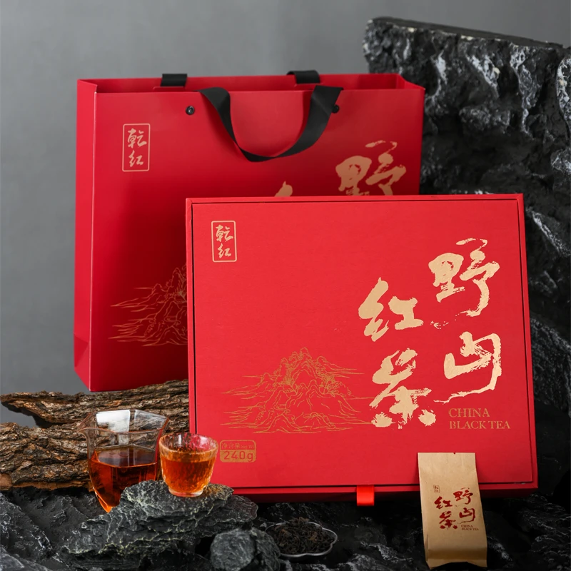 乾红野山红茶宜兴红茶礼盒240克