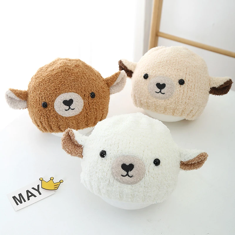 婴儿帽子秋冬季男宝宝护耳帽保暖加厚毛绒帽男女童套头帽可爱超萌