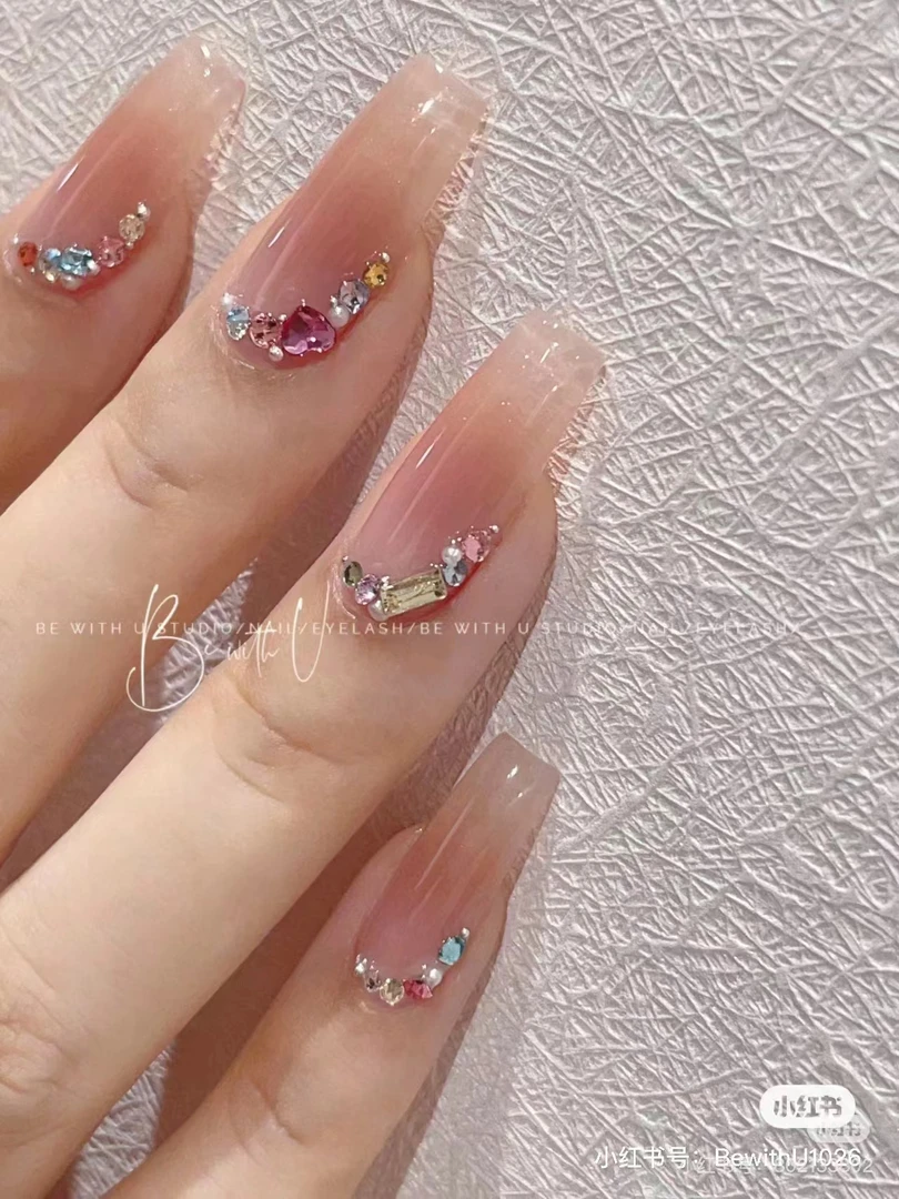 小号透钻  美甲DIY透钻盒装版货