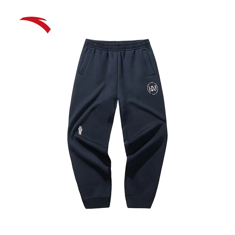 安踏凯里·欧文系列丨运动裤男女情侣款宽松休闲长裤子172441305S