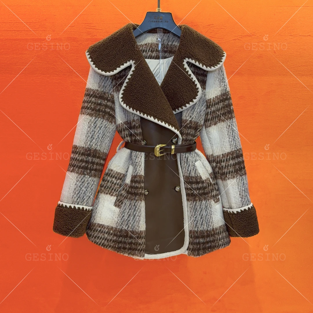 【关】秋冬高奢限定款|优雅气质轻奢款法式设计外套G-0301