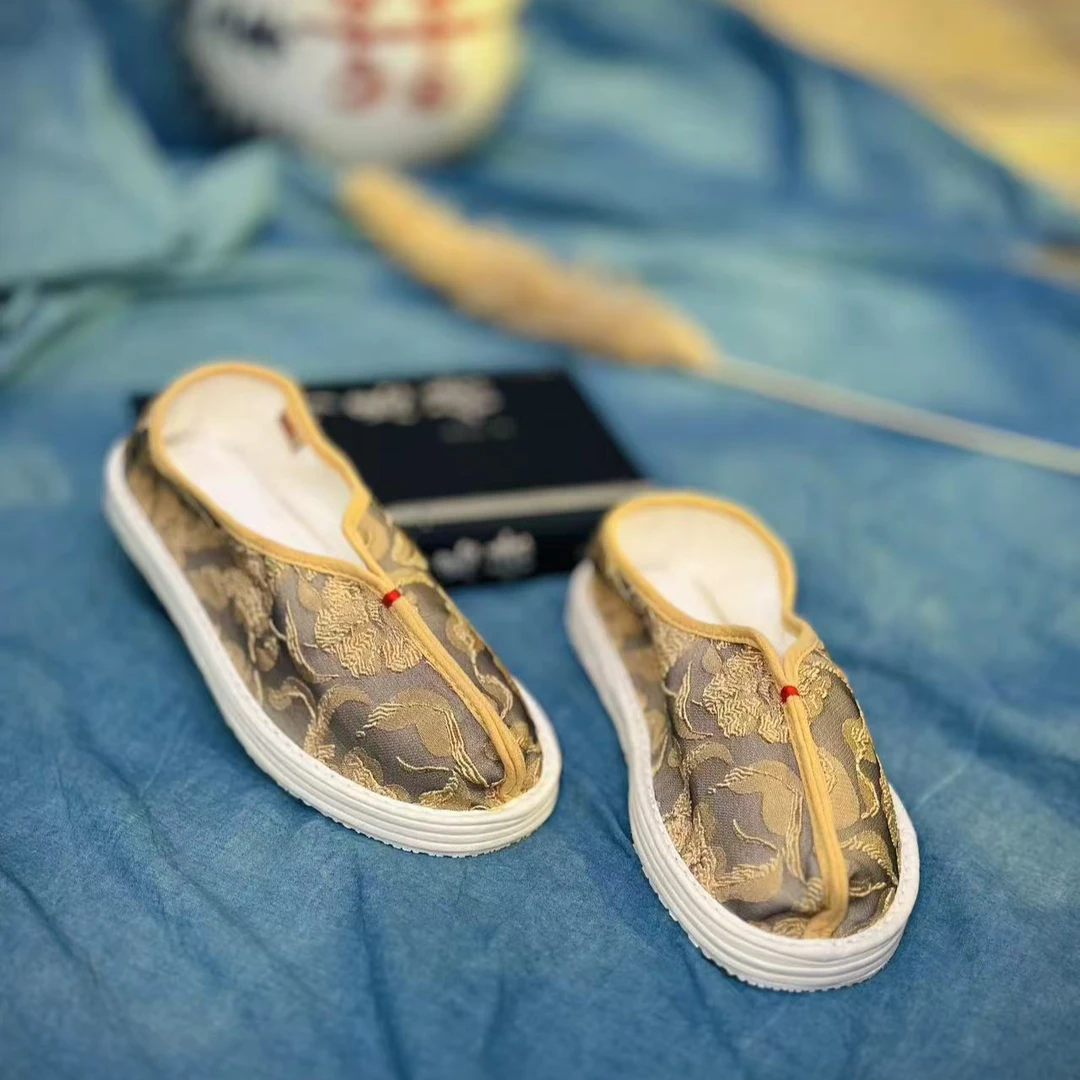 【华夫】中国风国潮透气舒适养脚纯手工千层底布鞋民族风软底