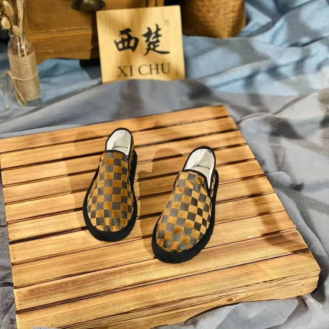 黄金甲-【春季新款-西楚XICHU手工千层底布鞋】