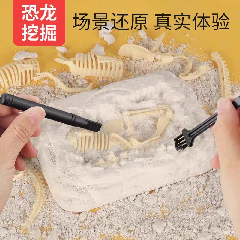 1216恐龙化石DIY考古挖掘