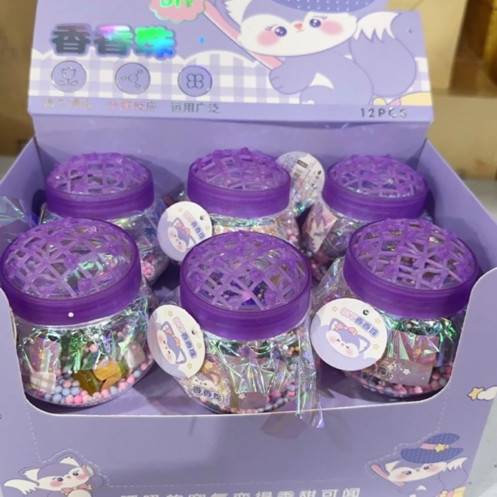 DIY香香珠泡水家用卫生间持久清新