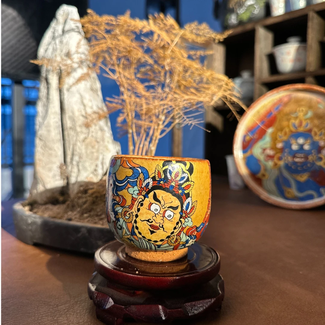 景德镇纯手工柴烧主人杯