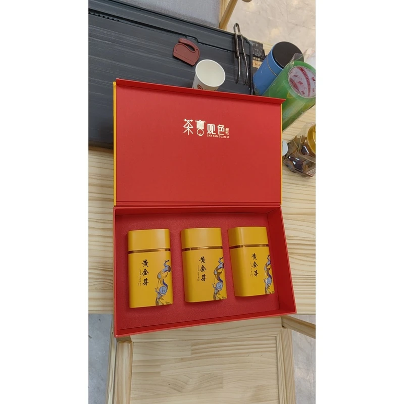 新茶黄金芽绿茶 芽头  豆子香 板栗香 鲜爽感 过节送礼