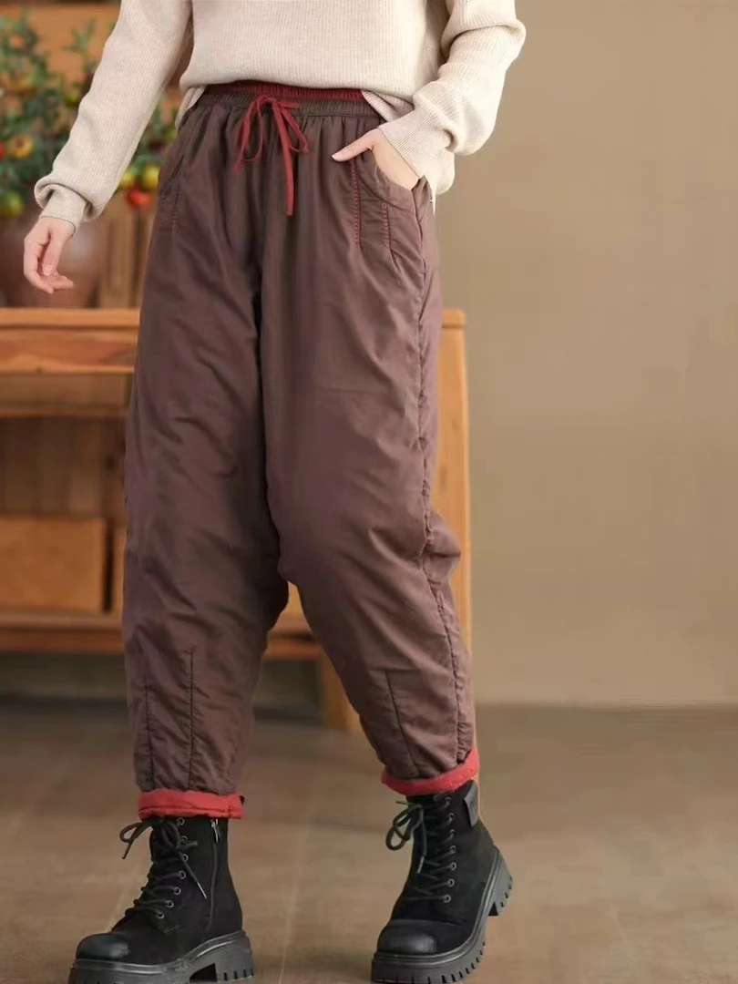 加厚保暖百搭时尚棉裤