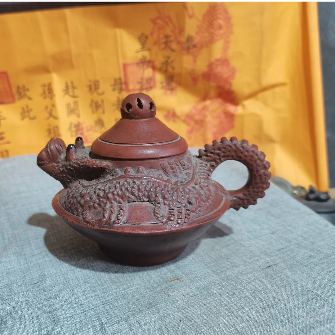清仓处理老一厂龙珠全手工手工制作宜兴紫砂壶茶壶精美手制老料