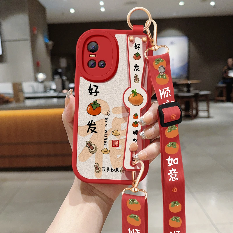 vivos12手机壳s10e斜挎腕带s12pro全包s10pro保护套s10硅胶软壳女