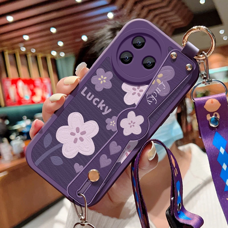 小米红米k80手机壳新款k80pro斜挎腕带redmiK80全包防摔硅胶软壳