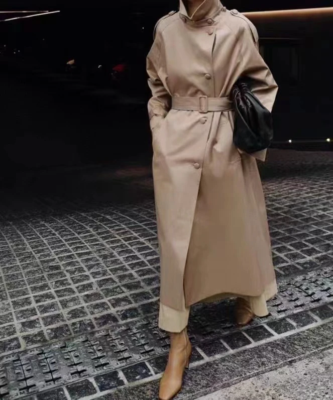 轻奢2024秋季女装复古法式风衣时尚百搭气质显瘦休闲女士韩版