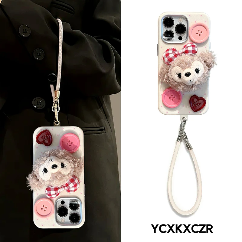 适用于苹果16/15/14可爱达菲手机壳卡通流行华为简约卡通个性网红