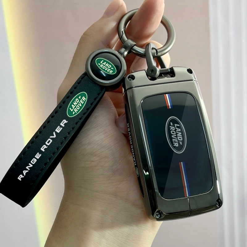 2023款路虎钥匙套揽胜极光l发现4运动版5卫士110神行车包扣金属壳