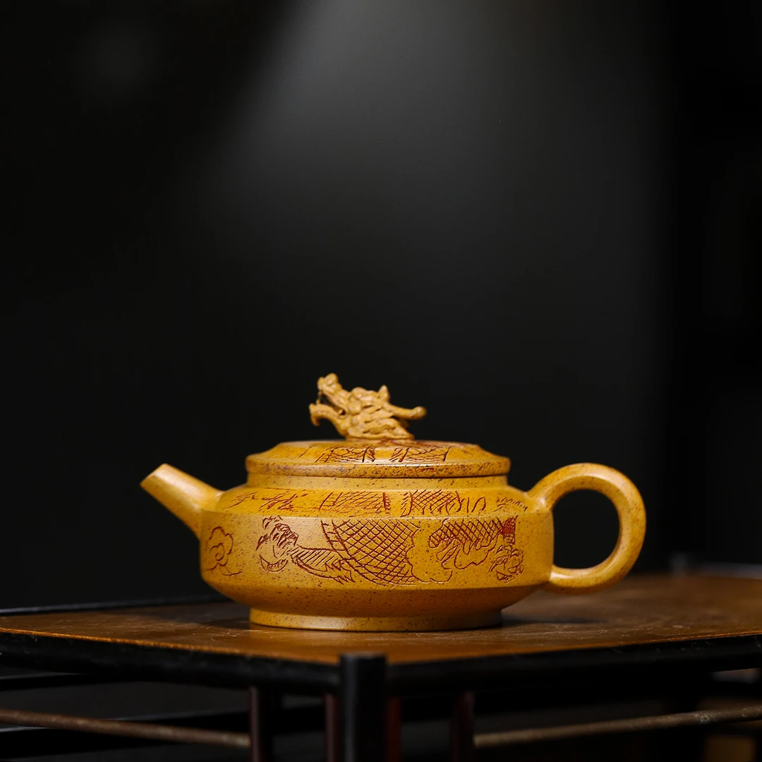 宜兴原矿龙骨金砂 龙咛 约170毫升 高端茶器 精美 手工制品 家用