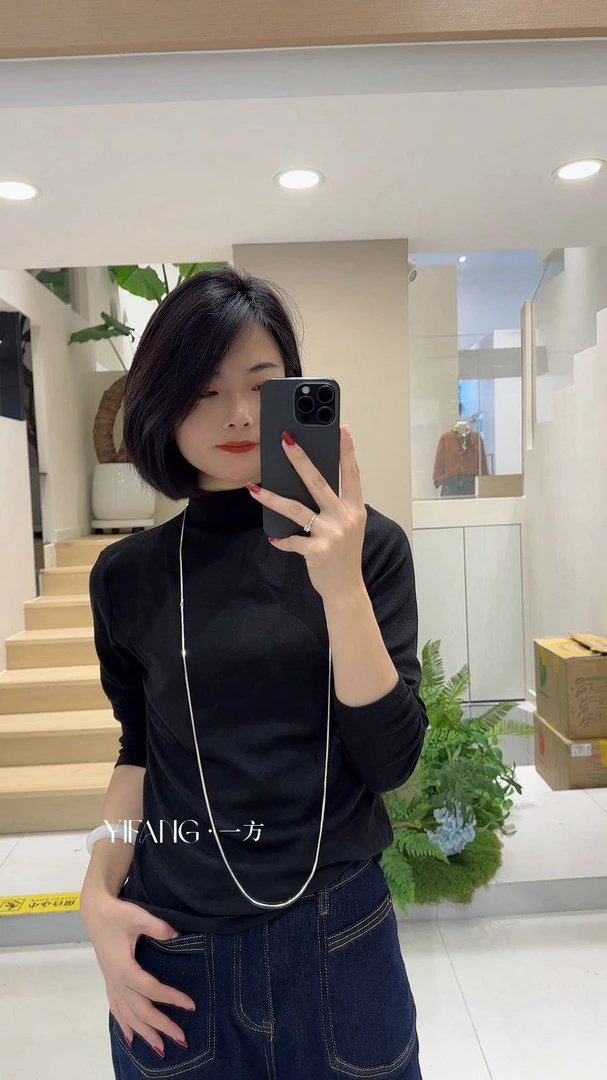QQ(强力推荐)2178半高领打底