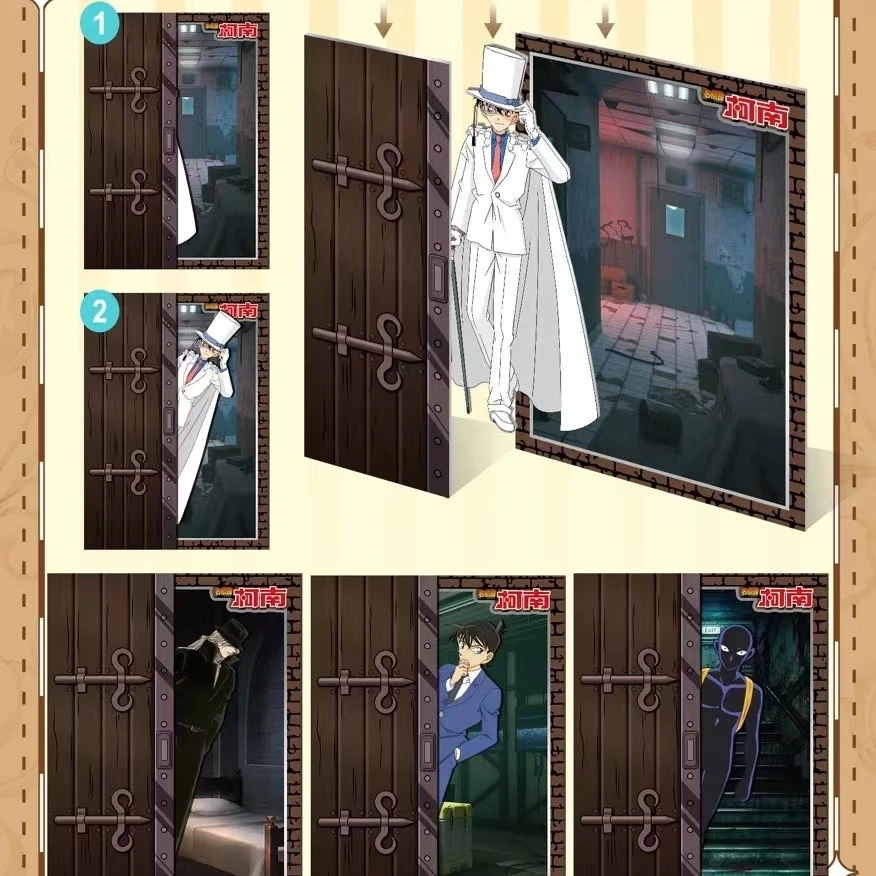 【许愿对对碰B款】卡诺动漫 名侦探柯南国产二创收藏卡盲盒默认代拆