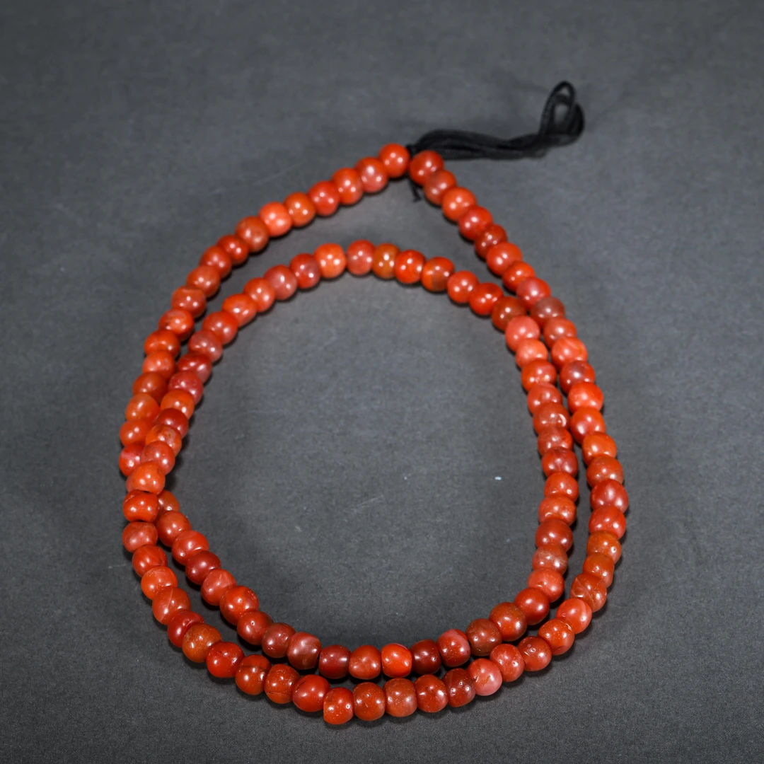 清中期南红玛瑙串/HY411651/金玉良缘/槐荫山房