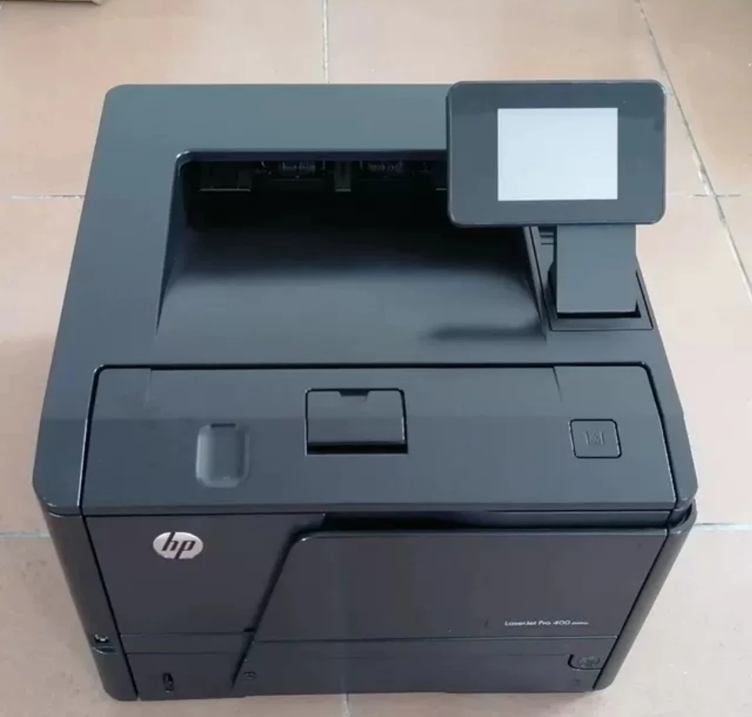 9新 HP/惠普 二手惠普401DN黑白激光自动双面