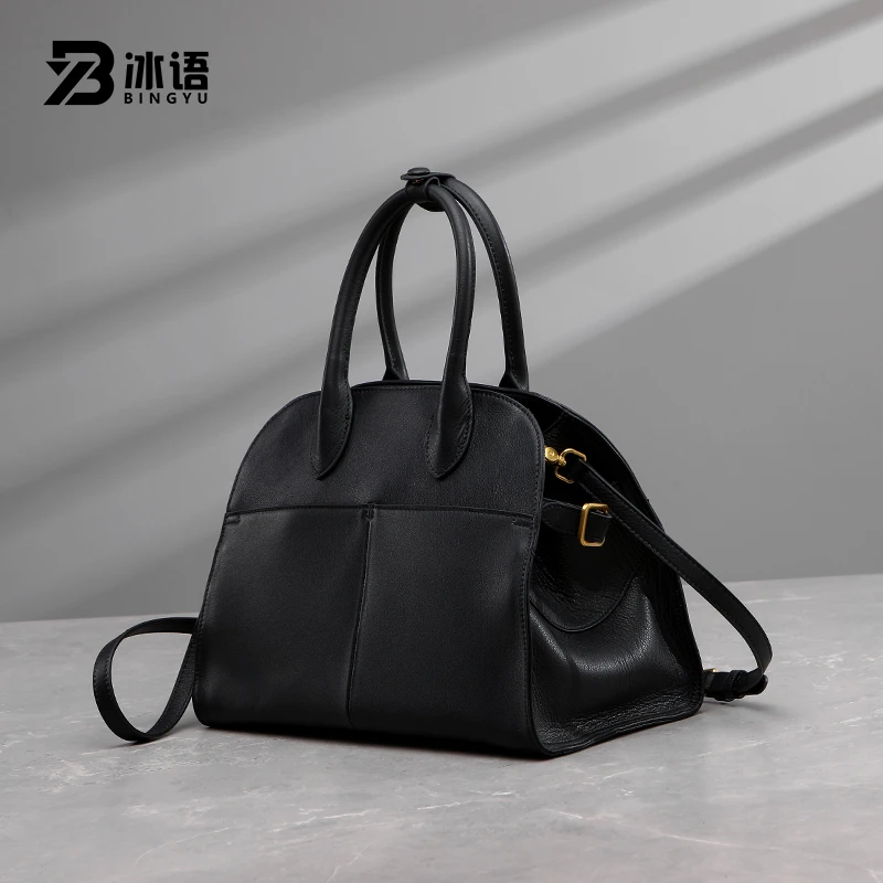 2.[冰语]2024新款头层牛皮宝藏大容量职场商务通勤百搭手提公文包