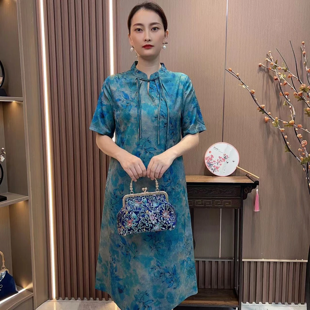 【撤柜杂款清仓】连衣裙复古时尚