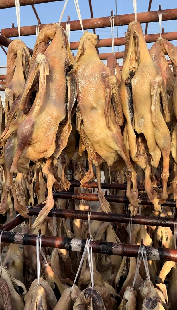 [东桥咸鹅] 正宗生态皖西白鹅1只6-8.5斤300天以上腊鹅吃杂交水稻