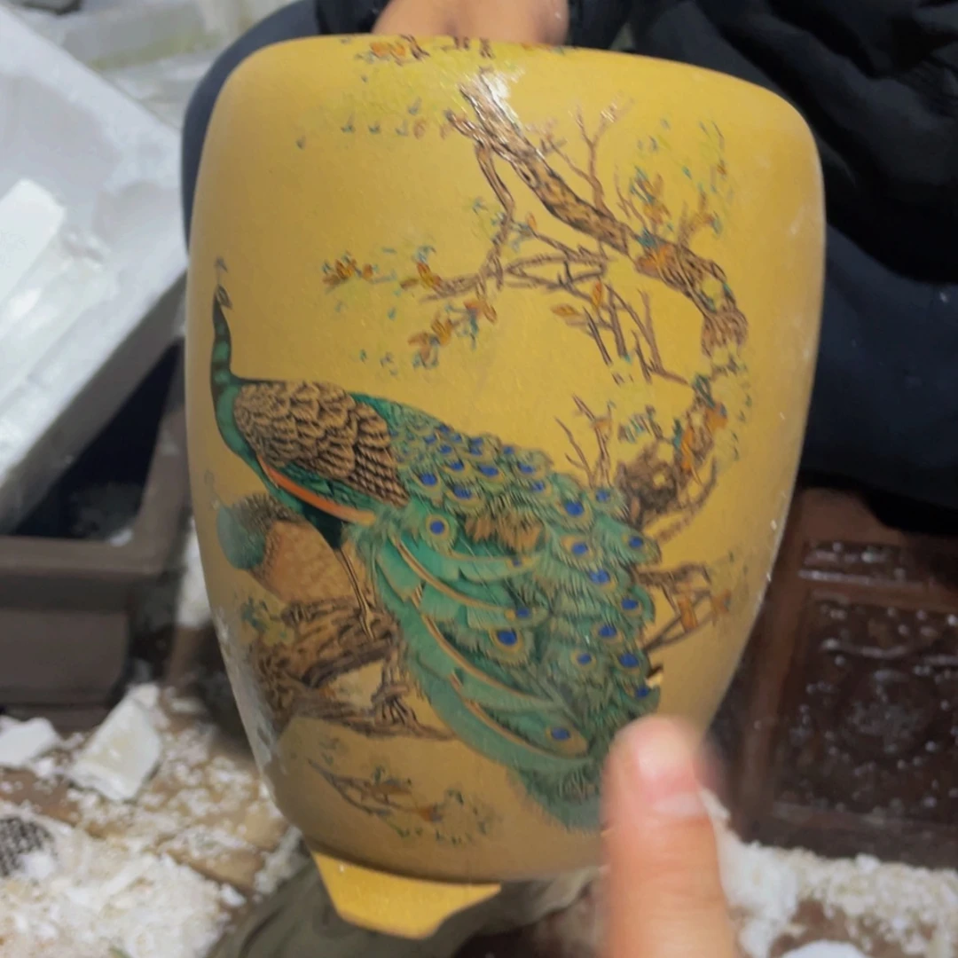 【闪购商品】紫砂花盆口15高20