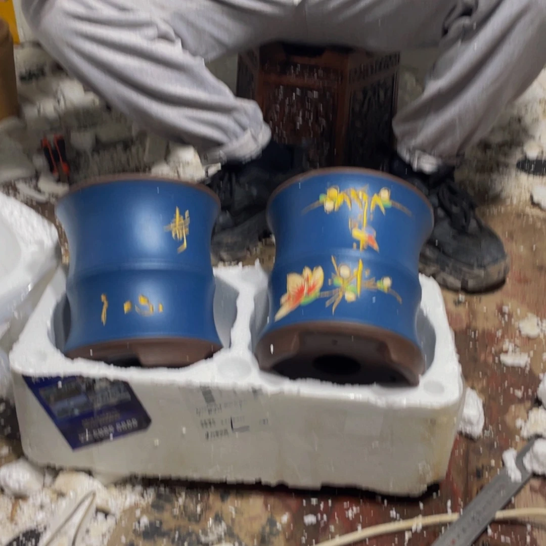 【闪购商品】紫砂花盆14.18