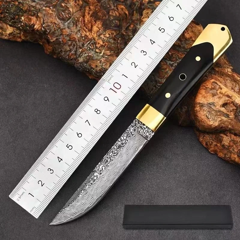 川实 【小铜忍】手把肉家用户外瓜果刀 已开刃 2-25大号