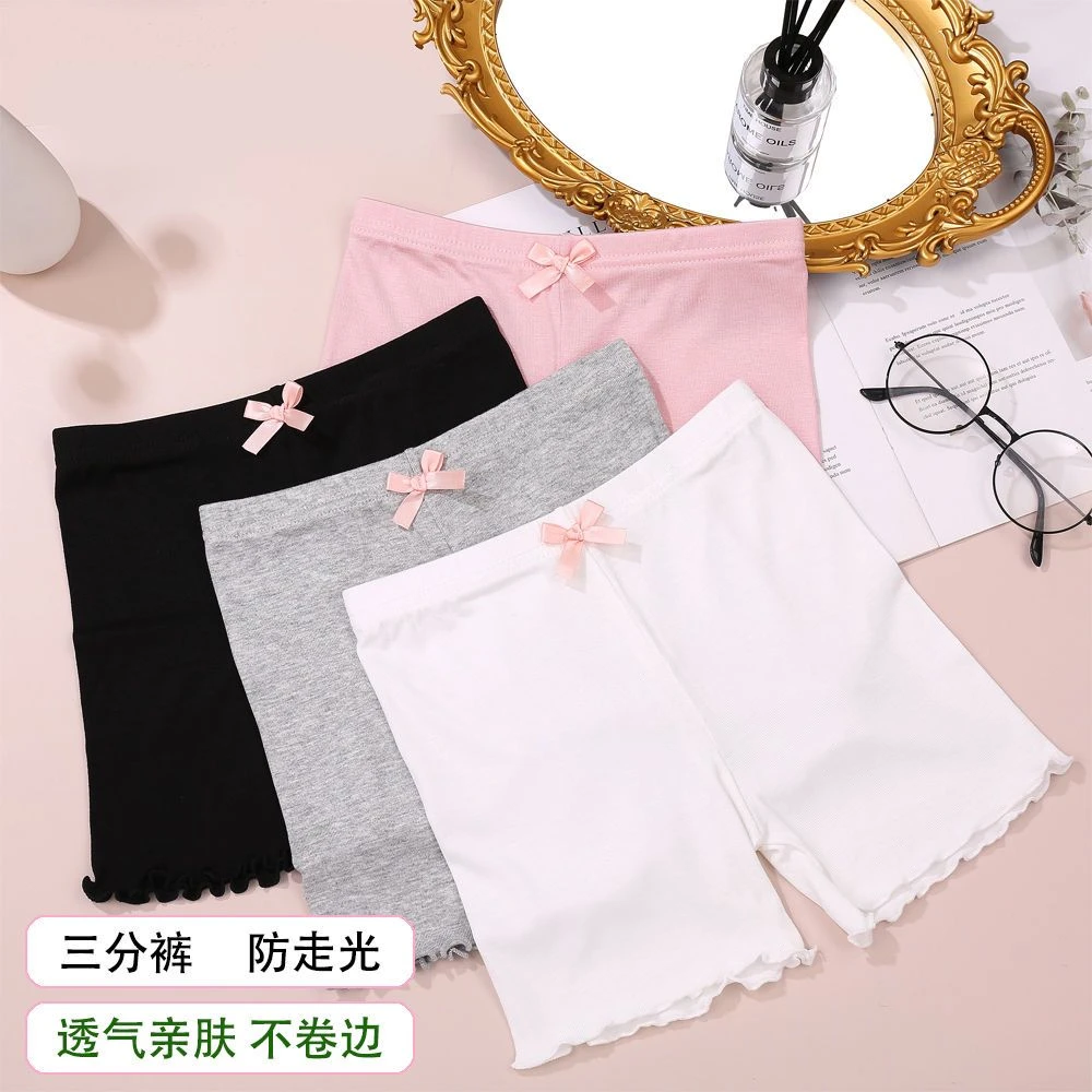 女童防走光安全裤儿童学生打底裤夏季薄款保险内裤儿童节短裤