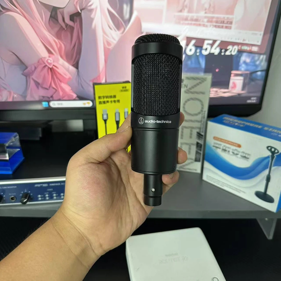 9新 Audio-Technica/铁三角 二手铁三角2035麦克风